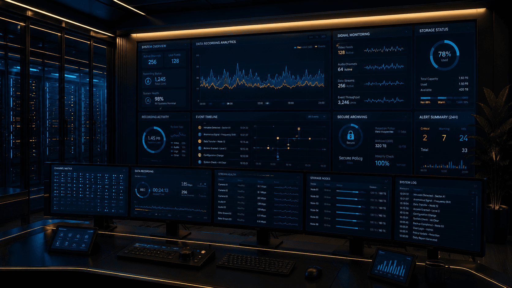 Intelligence Data Recording System
