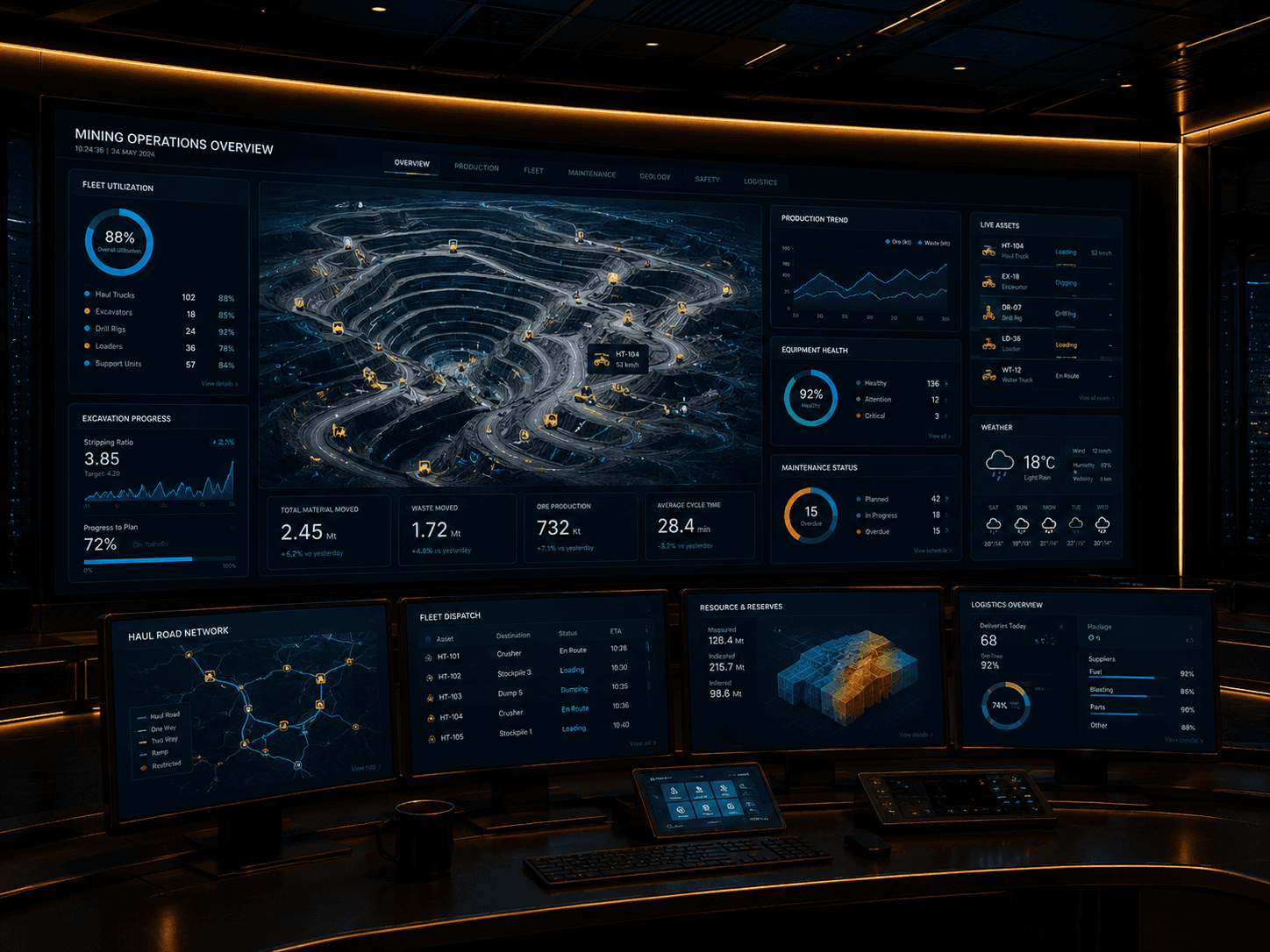 Mining Management System
